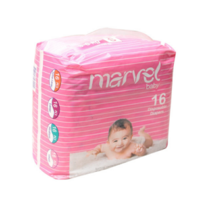 Marvel Baby Disposable Diapers 16pcs-S
