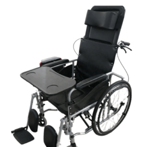 Commode Wheel Chair Full Option With Food Table