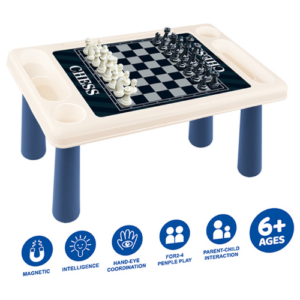 Portable Multifunctional Chess Table Chairs W87S