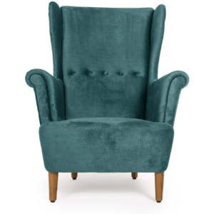 VTEC HOME Modern Wing Back Chair - Sofa Chair - Living Room Chair - Wing Chair - WBC 002 - 34"x34"x42"