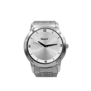 Windspeed Gents Round Shape Meta Watch Silver Colour