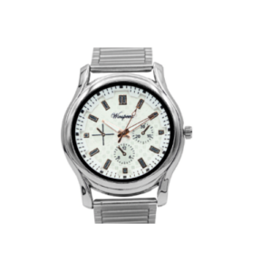 Windspeed Multifunction Trendy Quartz Silver Metal Mens Watch