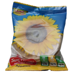sunflower appalam (pappadam) 50g