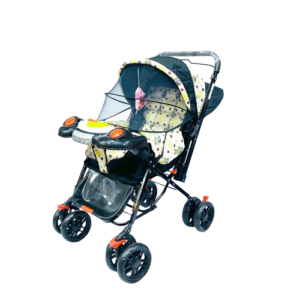 Reversible Baby Stroller and Pram with Mosquito Net