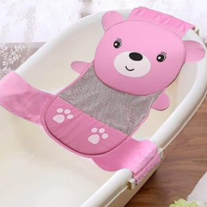 SYGA Cartoon Design Pink Baby Bath Net