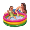 Foldable Swimming Pool for Kids 60 x 60 x 16 cm