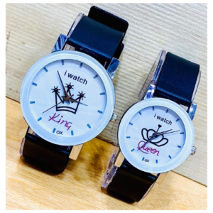 New Couple Watch King and Queen i Watch White