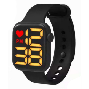 New LED Unisex Digital Watch Rubber Belt INeedz SQ37