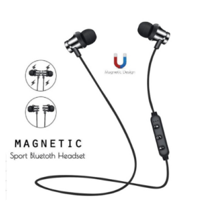 Bluetooth Wireless Headset Sports Magnetic Neckband Earphone for all Phones
