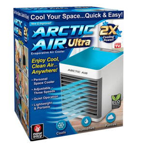 Arctic Air Ultra Mini Cooler Personal Ultra 2x Cooling Power Air Cooler Fan