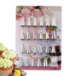 Cake Nozzle Set 23 Pes with Coupler