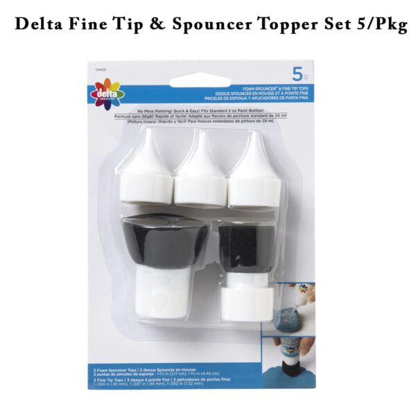 Fine Tip & Sponge Topper Set