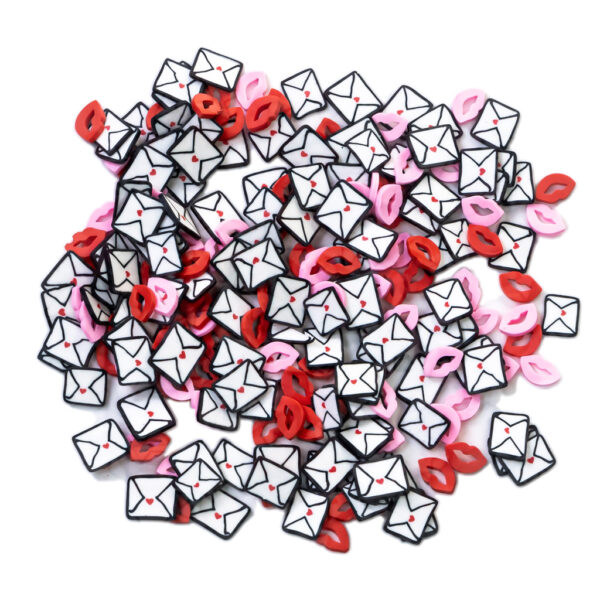 Buttons Galore Sprinkletz Embellishments Love Letter 12g