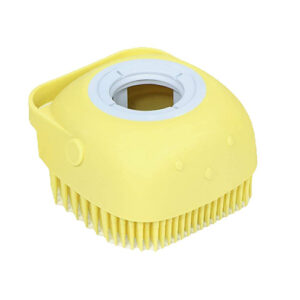 2 in 1 Silicone Bath Body Brush with Shampoo Dispenser
