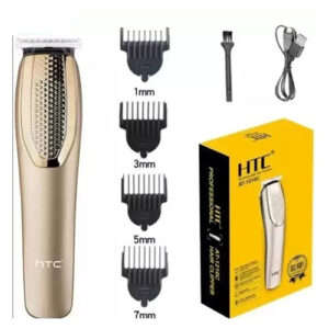 Hair Trimmer HTC USB Electric Hair Clippers Rechargeable Shaver Beard Trimmer Professional Men Hair Cutting Machine Beard Barber Hair Cut