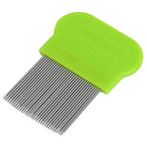 Long Lice Comb combs with Stainless steel Green