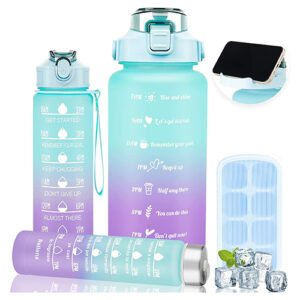 3 Pack Water Bottles Set