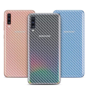 Carbon Fibre Back Sticker for Samsung Galaxy A70 / A70s