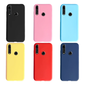 Full Cover Soft Silicone Transparent Bumper Shockproof Phone Case For Huawei Y7p Clear Silicone TPU Front