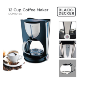 Black + Decker 12 Cup Coffee Maker – DCM80-B5