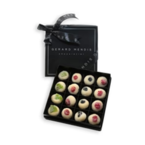 Christmas Marzipan Fruit 16 Piece Box