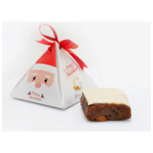 Individually Wrapped Christmas Fruit Cake 3-Pack