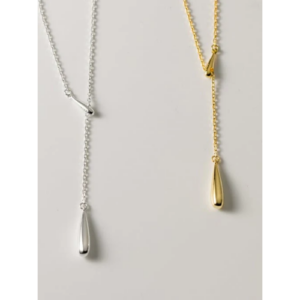 Water Drop Tassel Necklace