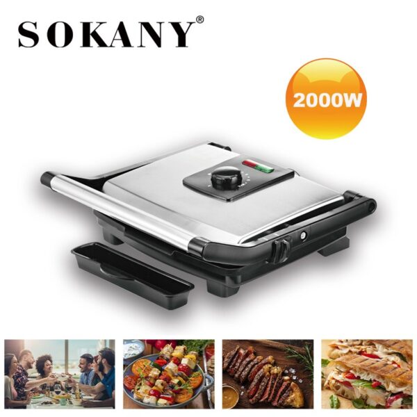 Sokany Grill Maker 2000W KJ 202