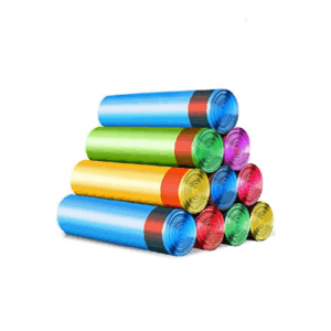 Garbage Bag Draw Rope Portable Automatic Closure 12pcs