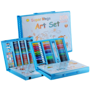 Super Mega Art Set for Kids 208 Pcs