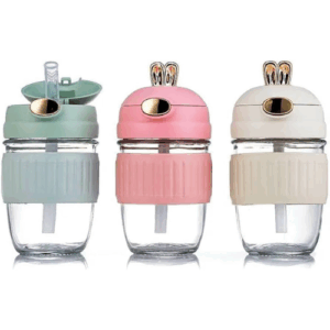 Portable Water Bottle Rabbit Cup