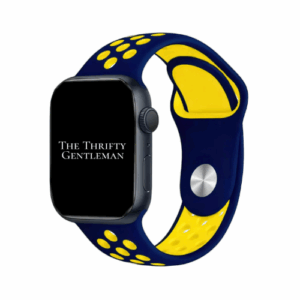 Black and Yellow Nike Silicone Strap Band for iWatch